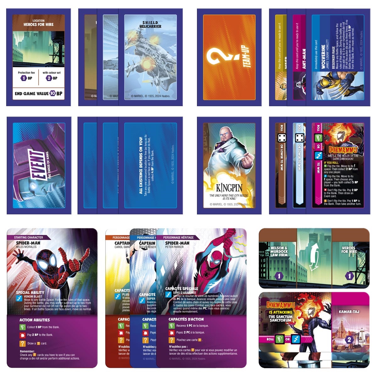 *****GRA MONOPOLY Flip Marvel wersja polska F9931