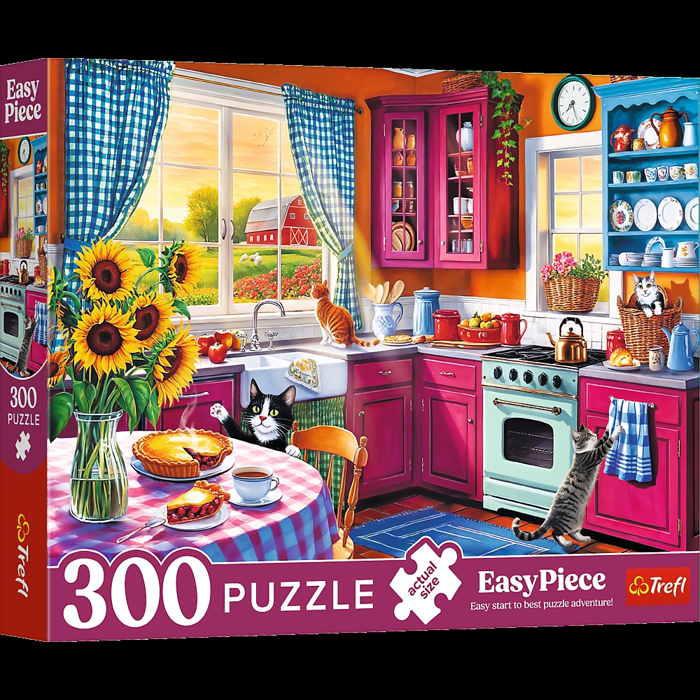 PUZZLE 300 Senior EasyPiece Poranek w kuchni 23102