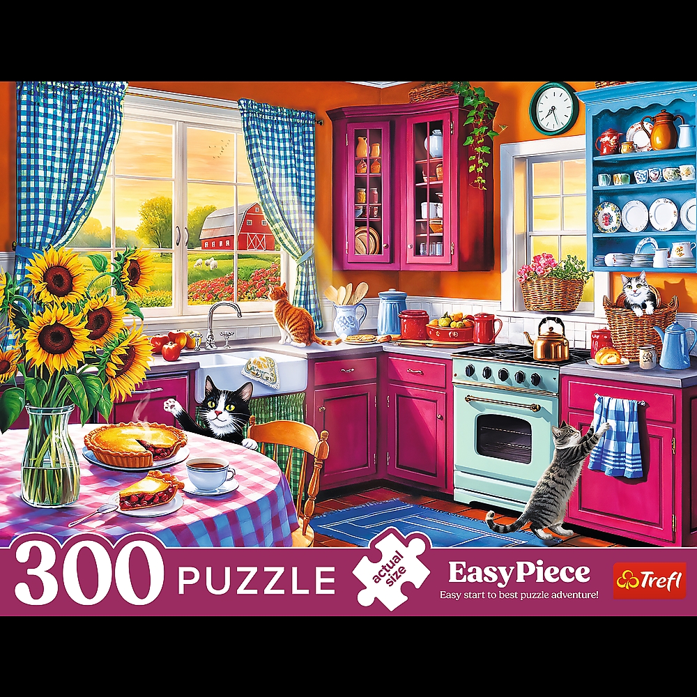PUZZLE 300 Senior EasyPiece Poranek w kuchni 23102