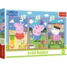 Puzzle - 3x50 - Siła przyjaźni / Peppa PigMix 70%
