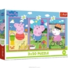 Puzzle - 3x50 - Siła przyjaźni / Peppa PigMix 70%