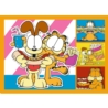 PUZZLE 4w1 Garfield kocha lazanię /Garfield 34673