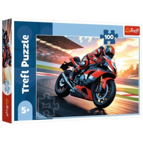 Puzzle 100 Szybki motocykl TREFL