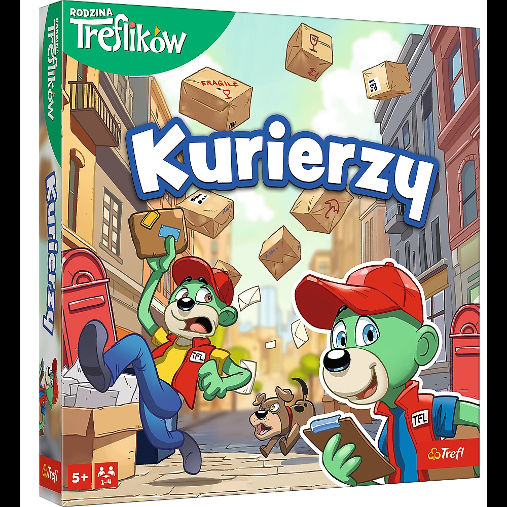02815 TREFL GRA KURIERZY RODZINA TREFLIKÓW