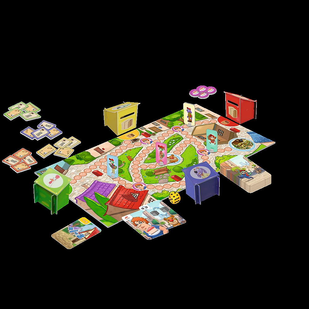 02815 TREFL GRA KURIERZY RODZINA TREFLIKÓW