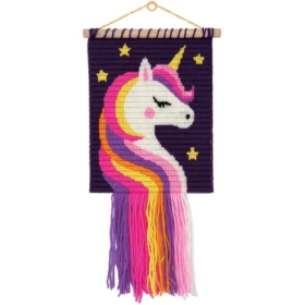 Wow Box. Zestaw makrama Jednorożec