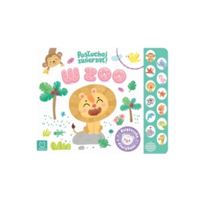 W zoo Posłuchaj zwierząt Książeczka dźwięk.40010