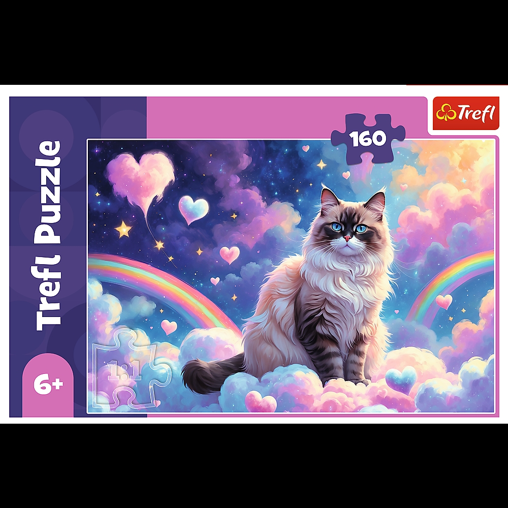 PUZZLE 160 Domowy kotek 13327