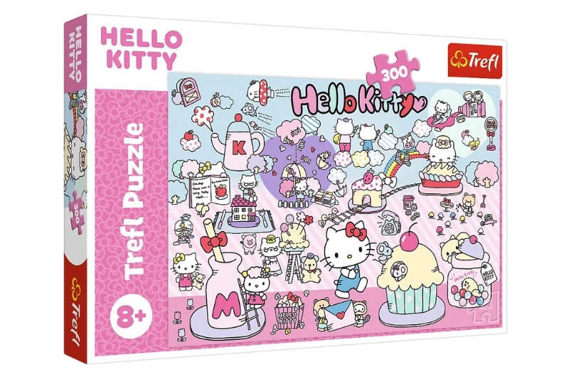 PUZZLE 300 Poznaj świat Hello Kitty 23031