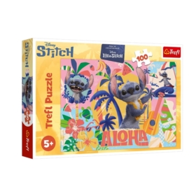 PUZZLE 100 Stitch i przyjaciele w akcji 16495