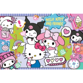 PUZZLE 300 Szalone trio? / Hello Kitty 23039