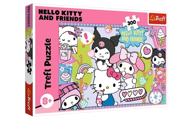 PUZZLE 300 Szalone trio? / Hello Kitty 23039