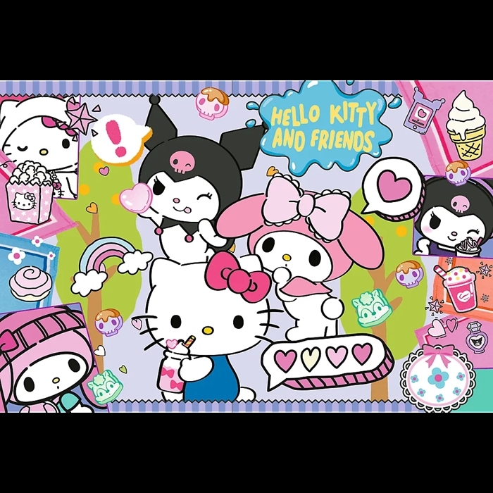 PUZZLE 300 Szalone trio? / Hello Kitty 23039