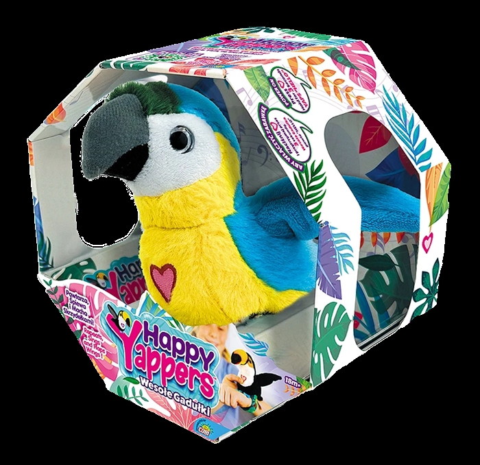 Happy Yappers: Wesołe Gadułki Niebieska papuga