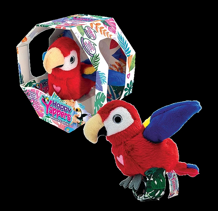 Happy Yappers: Wesołe Gadułki Czerwona papuga