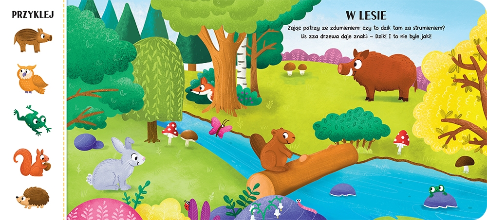 KSIĄŻECZKA Z MAGNESAMI ZWIERZĘTA