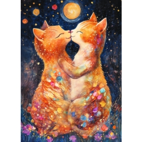 PUZZLE 500 Pocałunek w świetle księżyca 37546