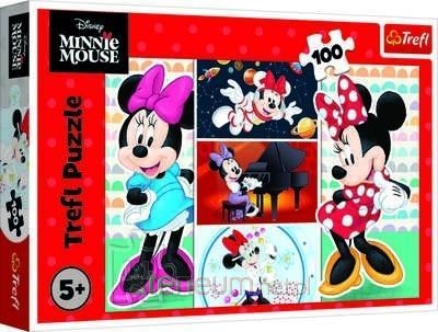 Puzzle 100 Zabawna Minnie 16517