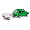 Fiat 126p + przyczepa Niewiadów Krótka zielony