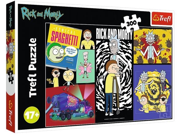 PUZZLE 300 Dziwne miejsce w galaktyce/Warner 23035