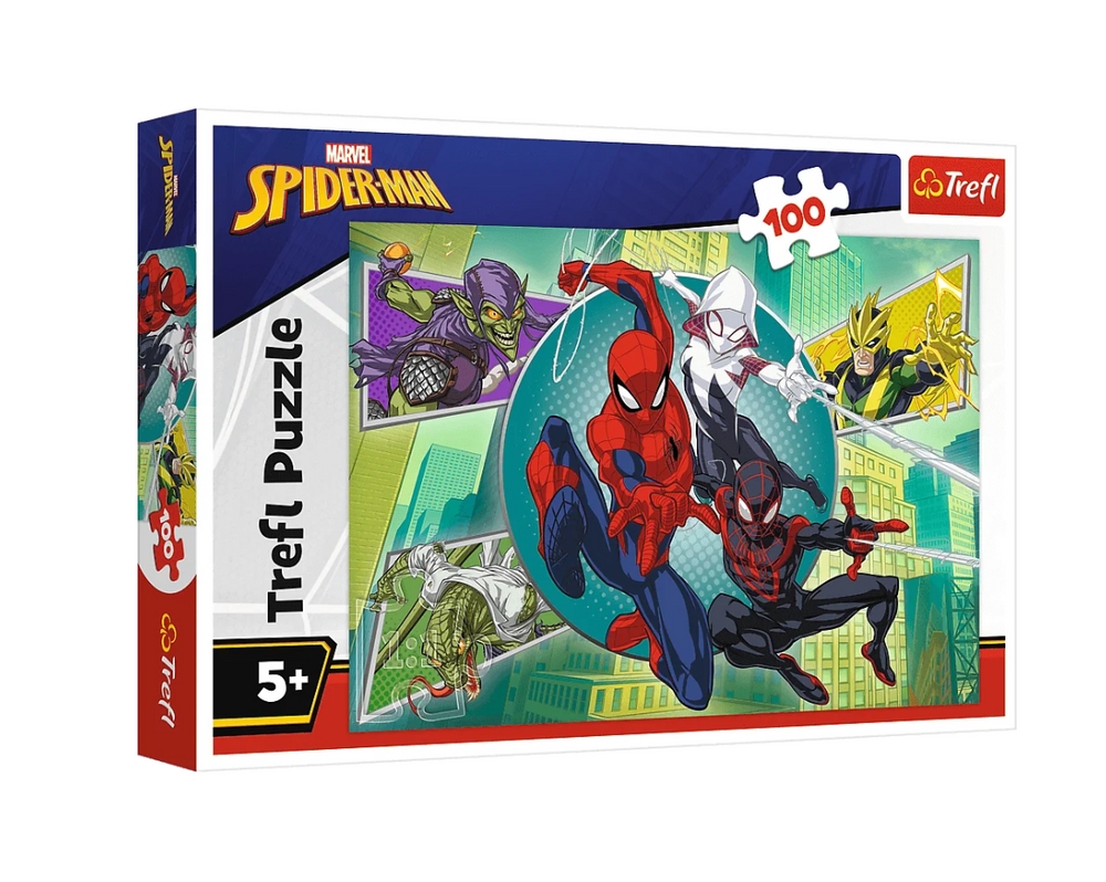 PUZZLE 100 Pajęcza mska /Disney Spiderman 16519