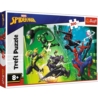 Puzzle 300 W pajęczej sieci Spiderman 23036