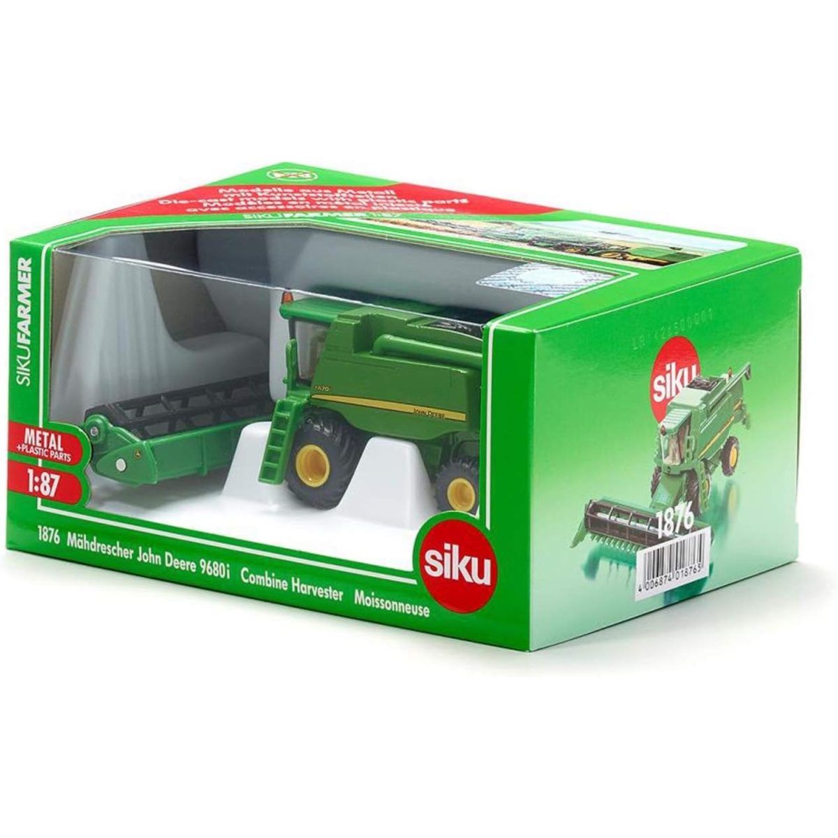 SIKU 1876 KOMBAJN JOHN DEERE