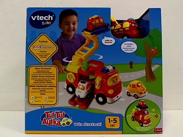 VTECH ZESTAW DUŻY WÓZ STRAŻACKI 60810