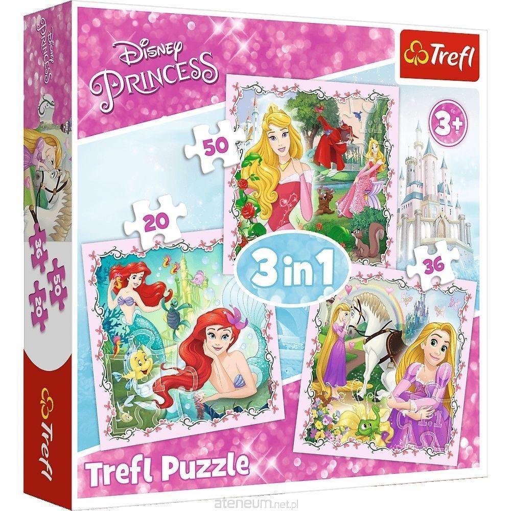 PUZZLE 3W1 ROPSZPUNKA AURORA I ARIELKA