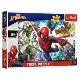 Puzzle 200 el. Urodzony Bohater Disney Marvel Spid