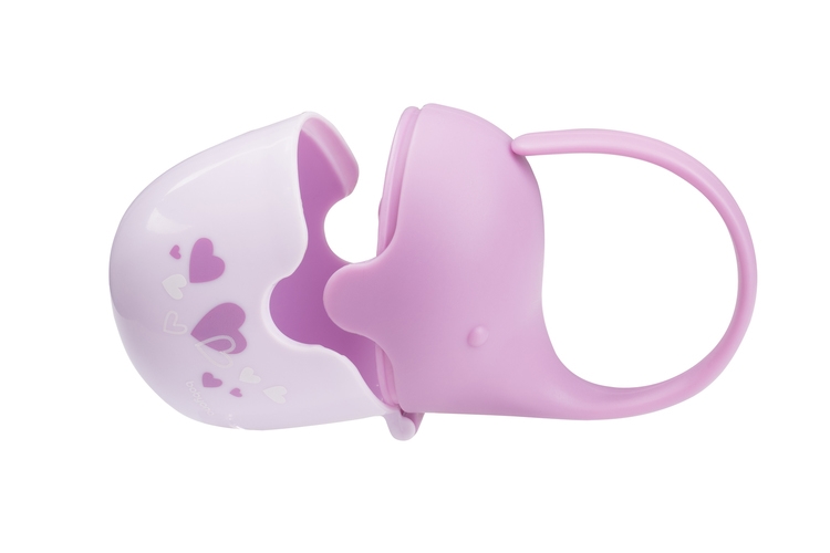 BABYONO POJEMNIK NA SMOCZEK SŁONIK FIOLETOWY529/03