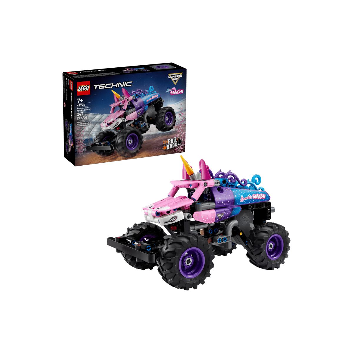 LEGO TECHNIC 42220 MONSTER SPARKLE SMASH