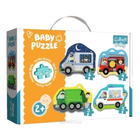 PUZZLE BABY CLASSIC Pojazdy i zawody /T.Baby 36071
