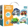 PUZZLE BABY CLASSIC Pojazdy i zawody /T.Baby 36071