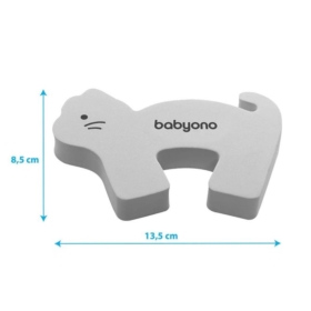 BABYONO BLOKADA DRZWI ZWIERZĄTKA