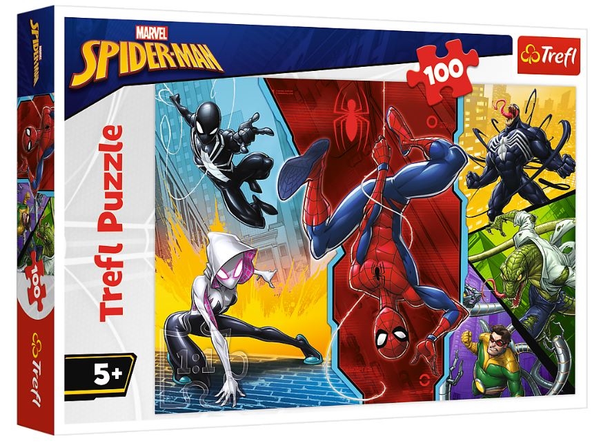 Puzzle Spider-Man Do Góry Nogami Trefl 16347