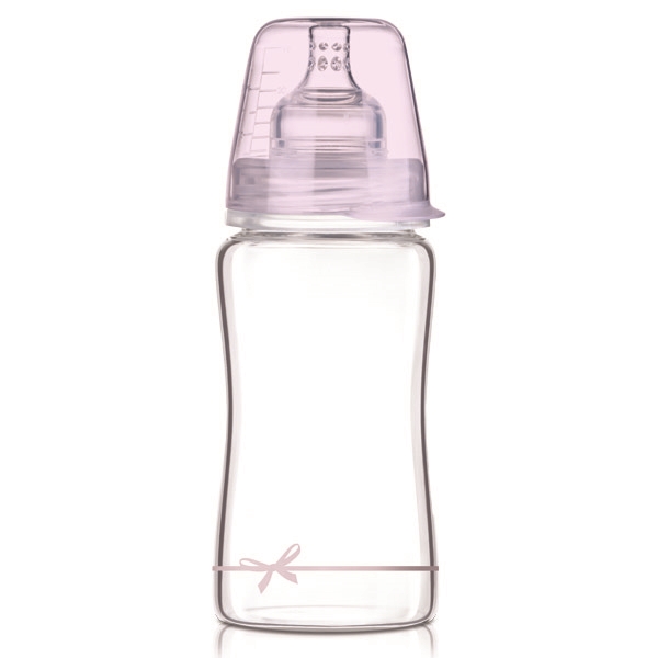 LOVI BUTELKA SZKLANA DIAMOND GLASS 250 ML GIRL 74/204