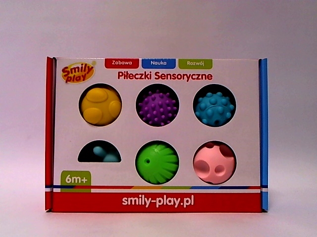 PIŁECZKI SENSORYCZNE SMILY