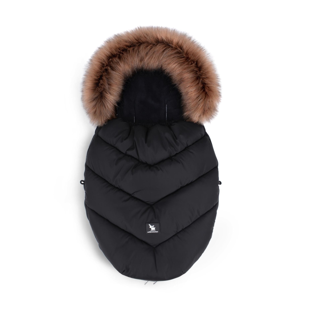 COTTONMOOSE ŚPIWÓR FOOTMUFF MINI MOOSE BLACK