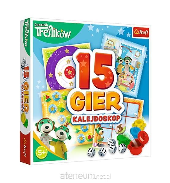 Kalejdoskop 15 gier Rodzina Treflików 01922