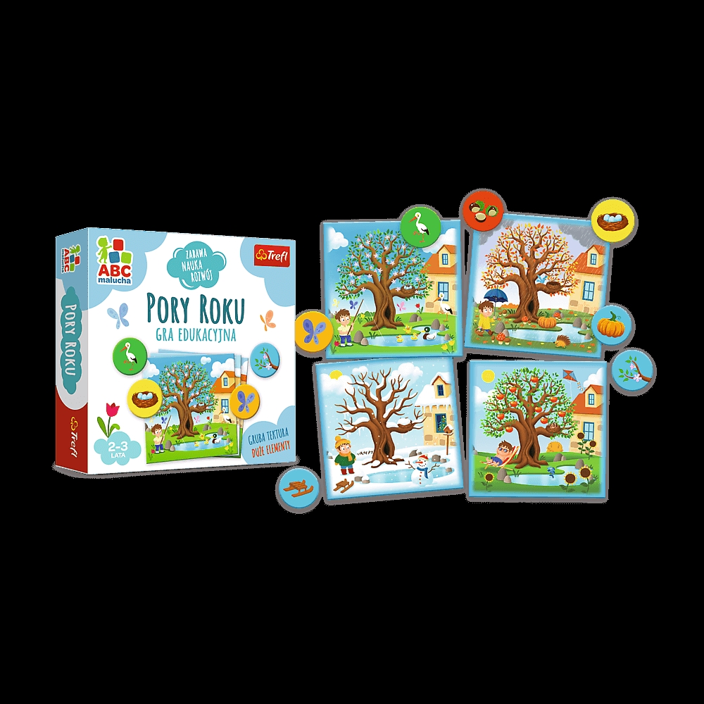 Gra Edukacyjna Pory Roku z Serii ABC Malucha Trefl