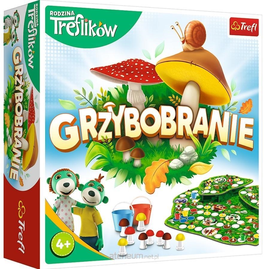 Gra Planszowa Grzybobranie Rodzina Treflików 02035