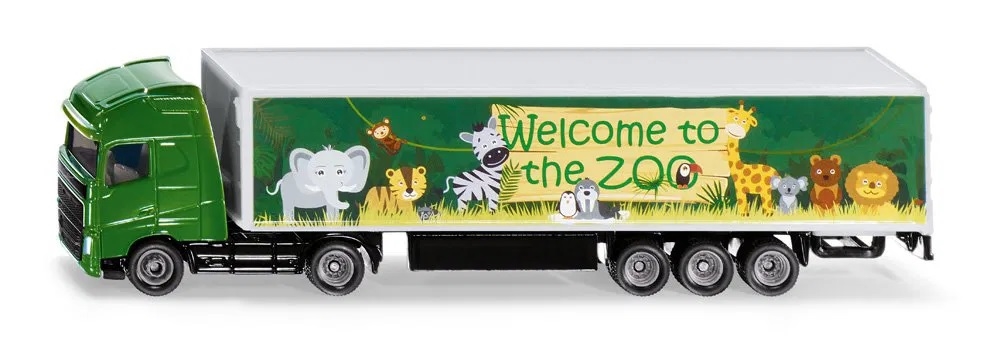 SIKU 1627 CIĘŻARÓWKA Z PRZYCZEPĄ