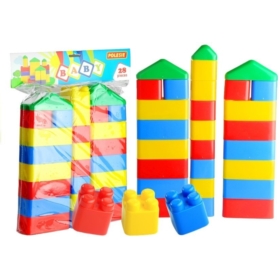 Polesie Klocki Maluch 28 Elementów Duże 61782