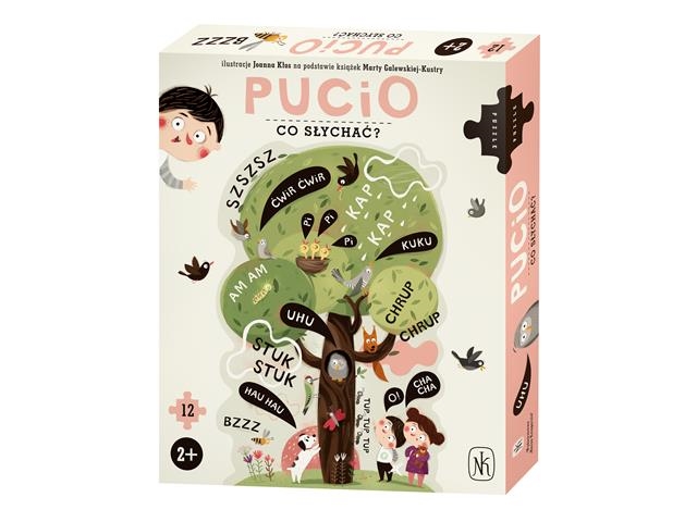 ZABAWKA PUZZLE PUCIO CO SŁYCHAĆ