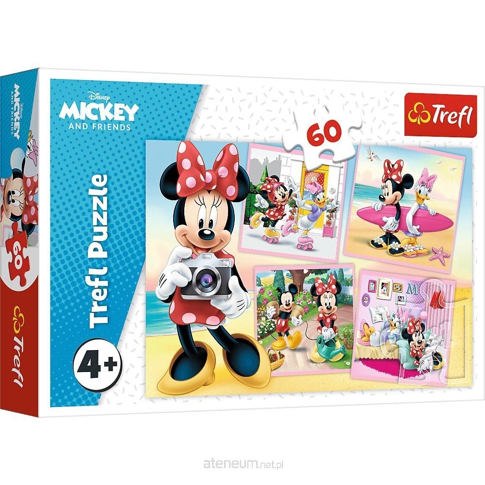 Puzzle - 60 - Urocza Minnie - Disney Minnie 17360