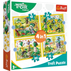 PUZZLE TREFL 4W1 TREFLIKI