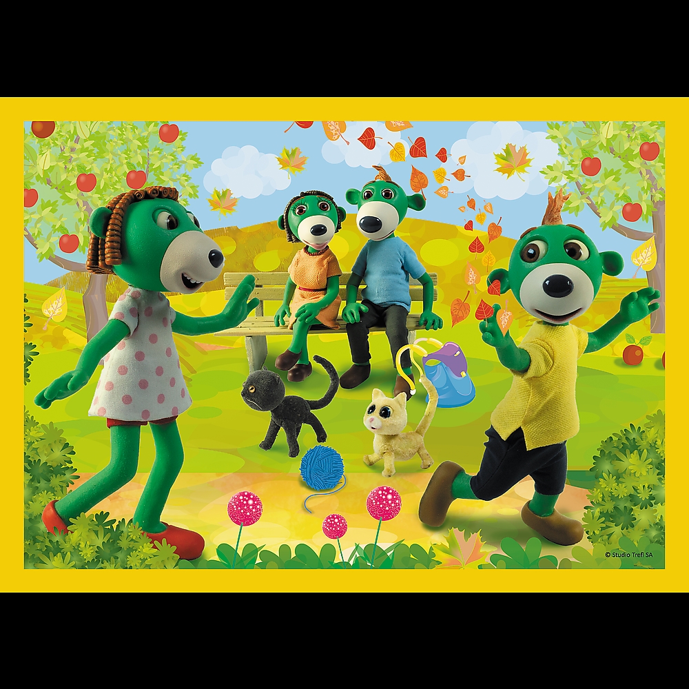 PUZZLE TREFL 4W1 TREFLIKI