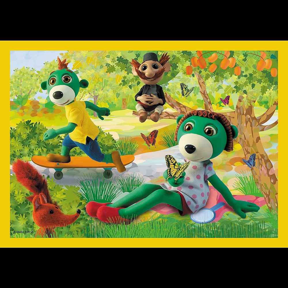 PUZZLE TREFL 4W1 TREFLIKI