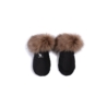 COTTONMOOSE RĘKAWICE HANDMUFF Z FUTERKIEM BLACK